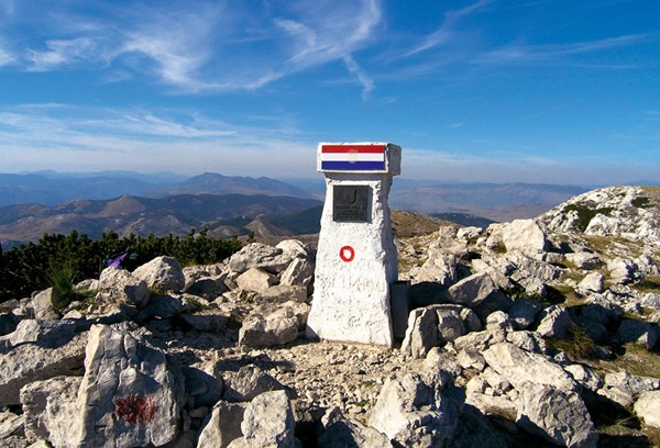 Dinara, najviši vrh Republike Hrvatske (1831 m)